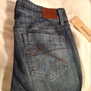 DKNY jeans Soho skinny Size 2 embellished Dark blue